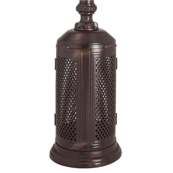 Patio Comfort Propane Patio Heater   Antique Bronze Comfort Systems On A White Background