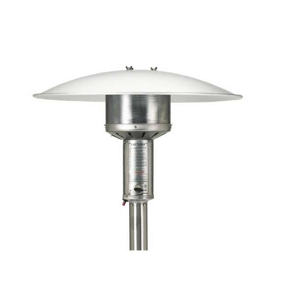 Patio Comfort Stainless Steel Commercial Natural Gas Patio Heater With Push Button Ignition Top Part Image On A White Background