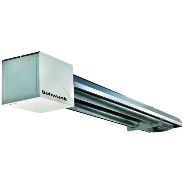 Patio Schwank Residential Packaged U Tube Heater On A White Background