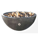 Potteryworks Us Round Ceramic Fire bowl Charcoal