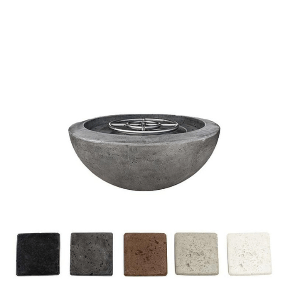 Prism Hardscapes Moderno 2 Gas Fire Bowl Colors 