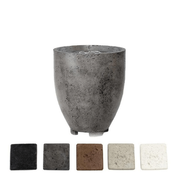 Prism Hardscapes Pentola 1 Concrete Gas Fire Pit PH-413, 24-Inch