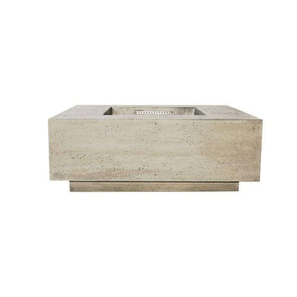    Prism Hardscapes Tavola 3 Concrete Gas Fire Pit Ph 407 In Natural White On White Background