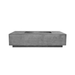 Prism Hardscapes Tavola 4 Gas Fire Pit In Pewter On A White Background