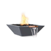 The Outdoor Plus Maya Concrete Fire Water Bowl In Color Gray