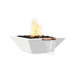 The Outdoor Plus Maya Concrete Fire Water Bowl In Limestone Color
