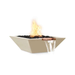 The Outdoor Plus Maya Concrete Fire Water Bowl In Vanilla Color
