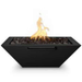 The Outdoor Plus Maya Powder Coated Steel Fire Water Bowl In Black Color 
