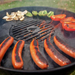 Sausages And Spices Grilled Using The Arteflame Griddle Grill Inserts For Weber Style