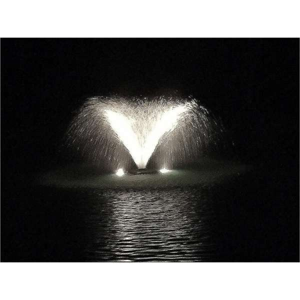 Scott Aerator Night Glo Led Residential Fountain Lights Live Product Sample