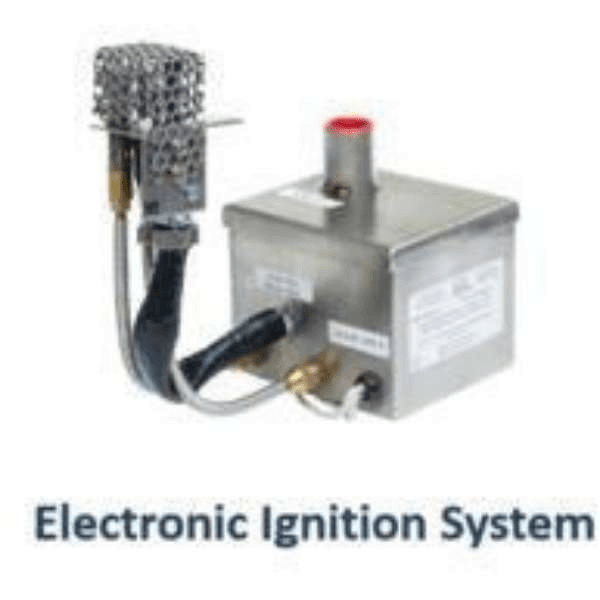 Slick Rock Concrete Cascade Conical Fire And Water Bowl Electronic Ignition System