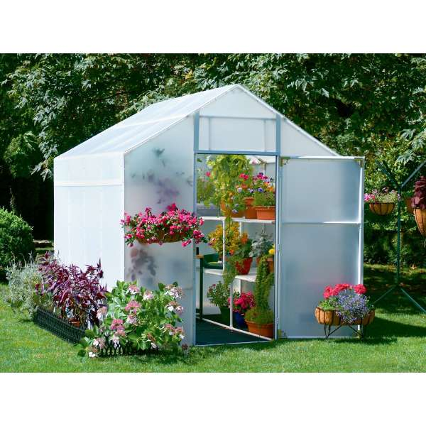 Solexx Garden Master Greenhouse With Plants