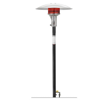  Sunglo Black Permanent Post Commercial Natural Gas Patio Heater product sample on a white background