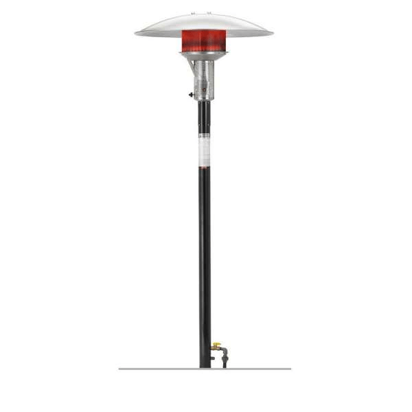 Sunglo Black Permanent Commercial Natural Gas Patio Heater PSA265B