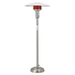 Sunglo Natural Gas Portable Patio Heater   Stainless Steel 50000 On A White Background