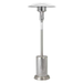 Sunglo Propane Portable Patio Heater   Stainless Steel 40000 On A White Background