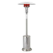 Sunglo Propane Portable Patio Heater   Stainless Steel 40000 On A White Background