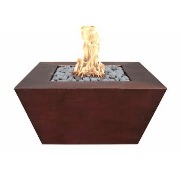     The Outdoor Plus Amere Copper Fire Pit With Flame