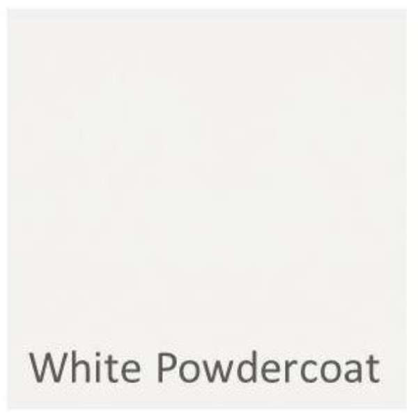    The Outdoor Plus Billow Fire Pit White Powdercoat Color