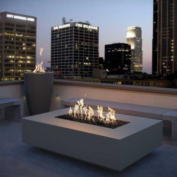 The Outdoor Plus Cabo Linear Concrete Fire Pit outdoor concept