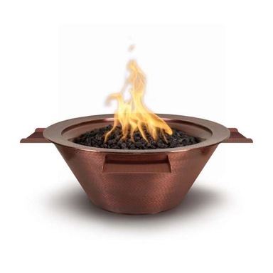    The Outdoor Plus Cazo 4 Way Copper Fire Water Bowl