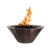    The Outdoor Plus Cazo Copper Fire Bowl On A White Background_