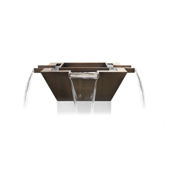    The Outdoor Plus Maya 4 Way Copper Fire Water Bowl