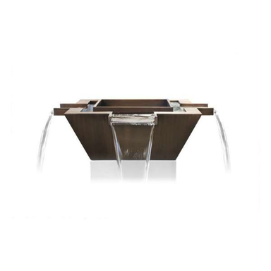    The Outdoor Plus Maya 4 Way Copper Fire Water Bowl