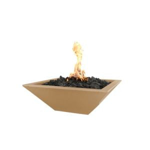 The Outdoor Plus Maya Concrete Fire Bowl Fire Bowl The Outdoor Plus  on a white background