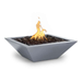 The Outdoor Plus Maya Powder Coated Steel Fire Bowl In Natural Gray Color