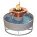    The Outdoor Plus Olympian Round 4 Way Copper Fire Water Fountain Bowls The Outer Plus