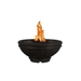    The Outdoor Plus Roma Concrete Fire Bowl In Color Black 