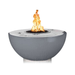     The Outdoor Plus Sedona 360_ Concrete Fire Water Bowl In Gray Color