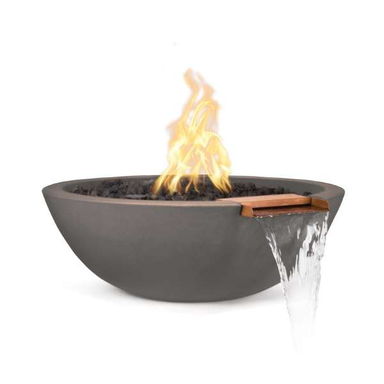     The Outdoor Plus Sedona Concrete Fire Water Bowl