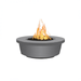     The Outdoor Plus Tempe 48_ Concrete Fire Pit In Rustic Gray Color