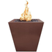     The Outdoor Plus Vista Hammered Copper Fire Pit On A White Background