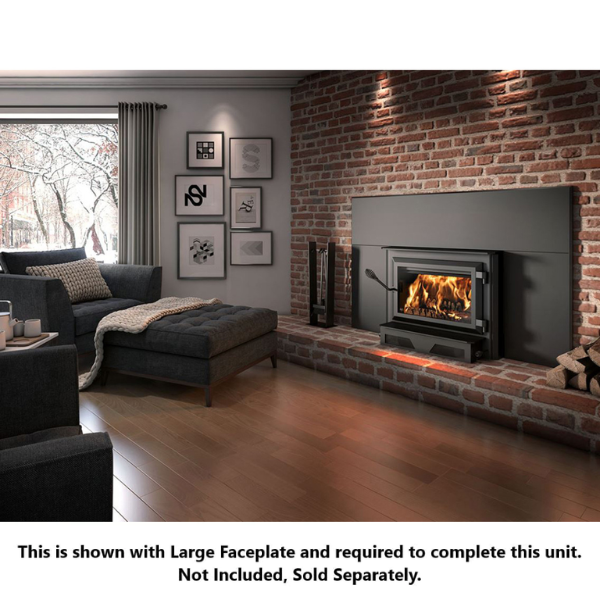 Ventis Hei240 Fireplace Insert With Blower In Living Room Set Up Sample